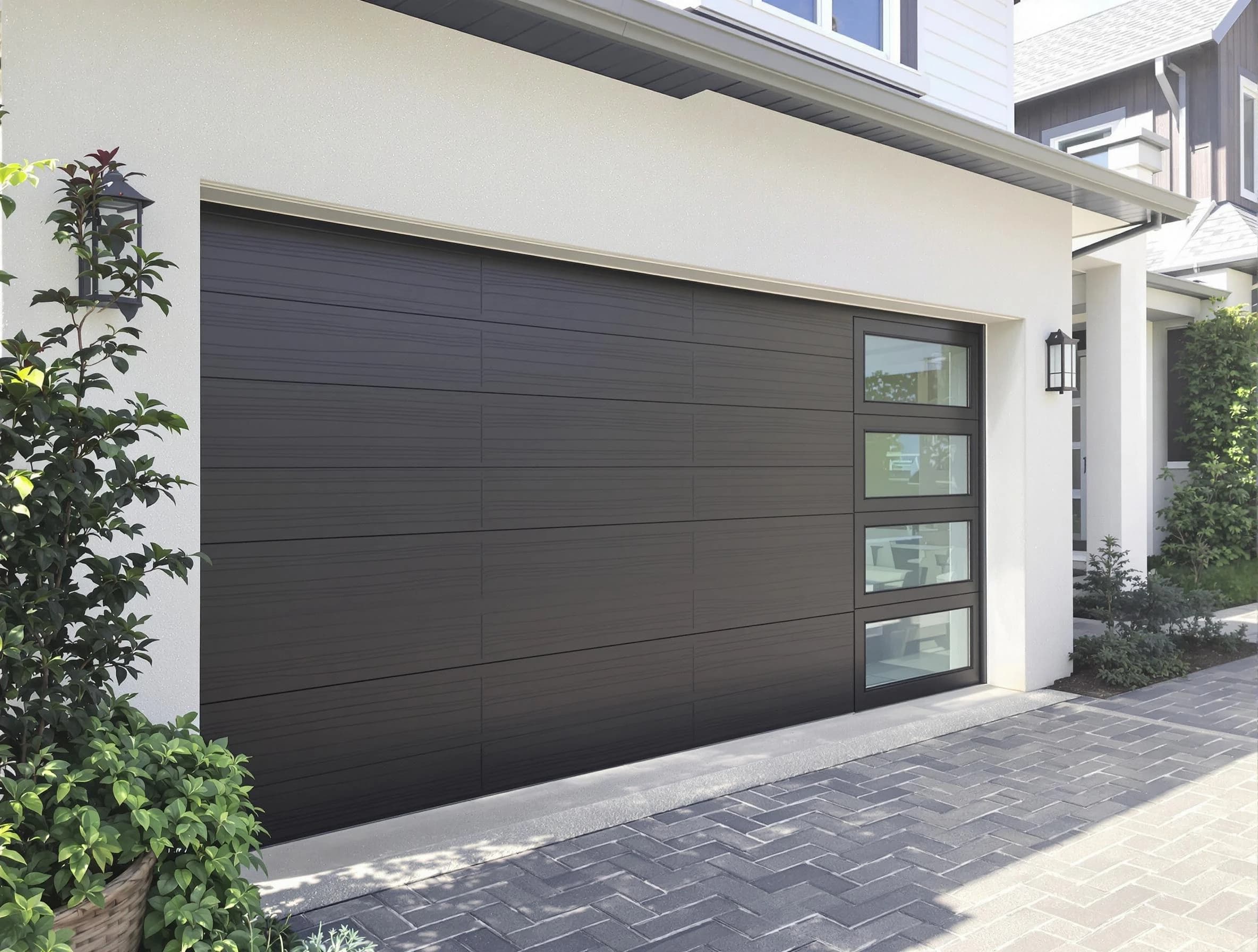 Custom garage door installation by Parker Garage Door Repair in Parker