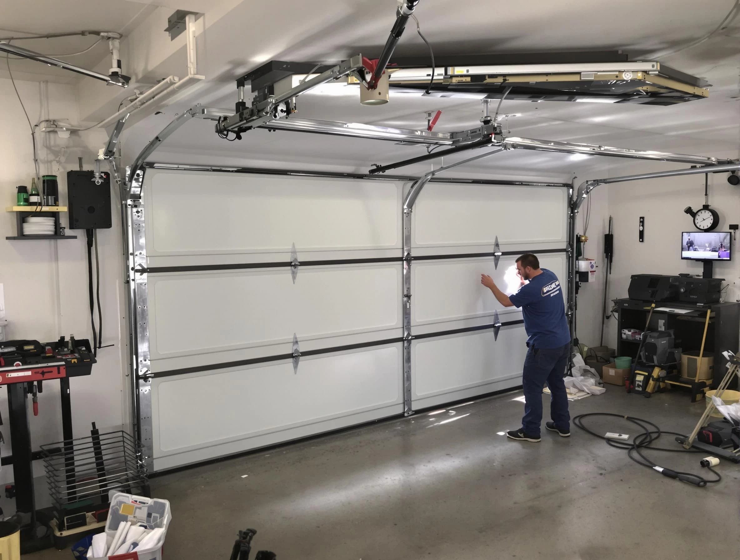 Professional garage door repair service by Parker Garage Door Repair in Parker
