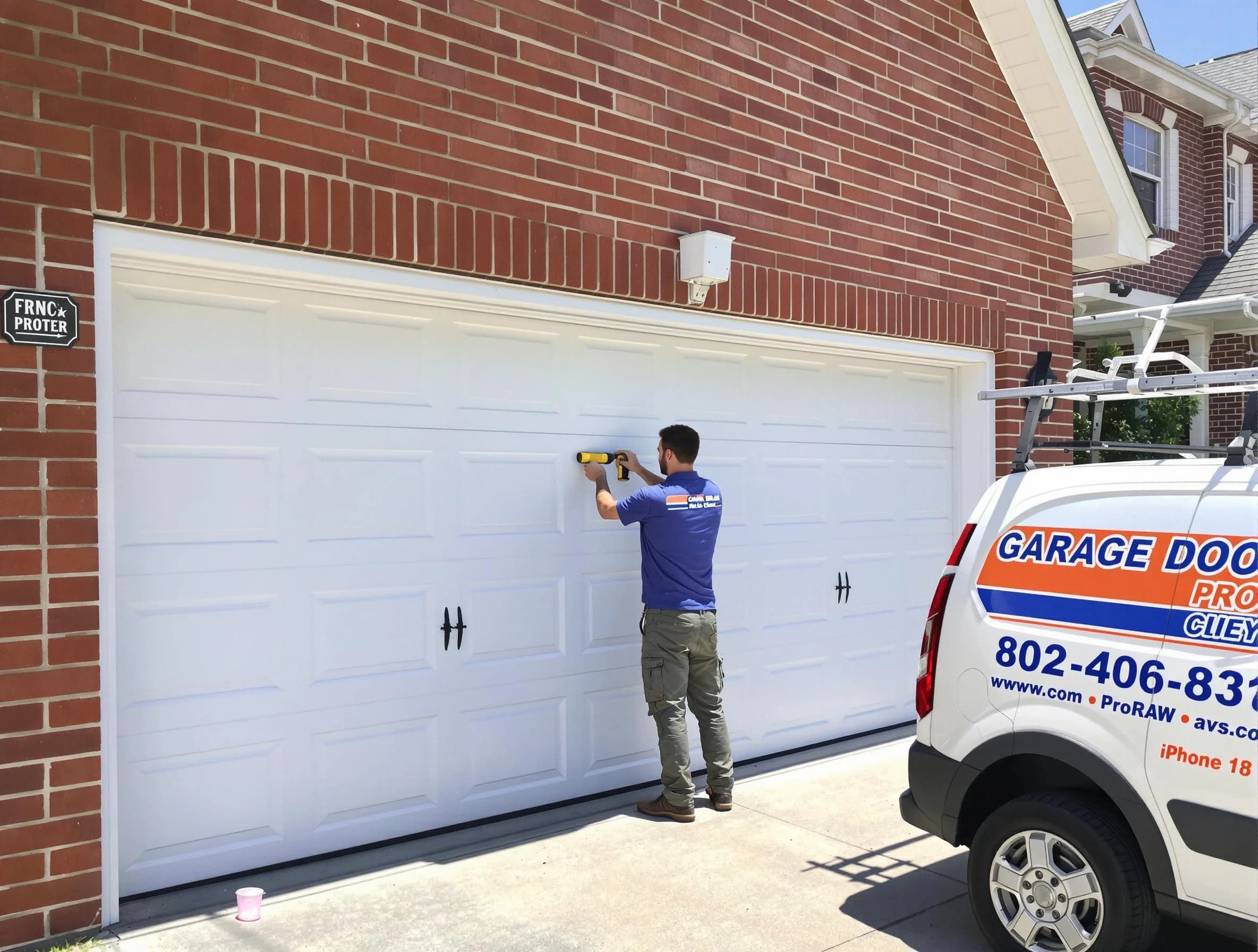 Local garage door repair service by Parker Garage Door Repair in Parker