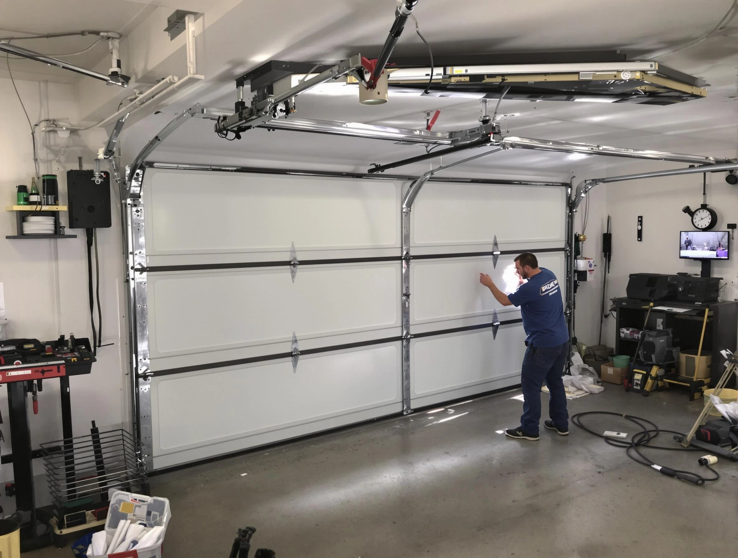 Professional garage door repair service by Parker Garage Door Repair in Parker