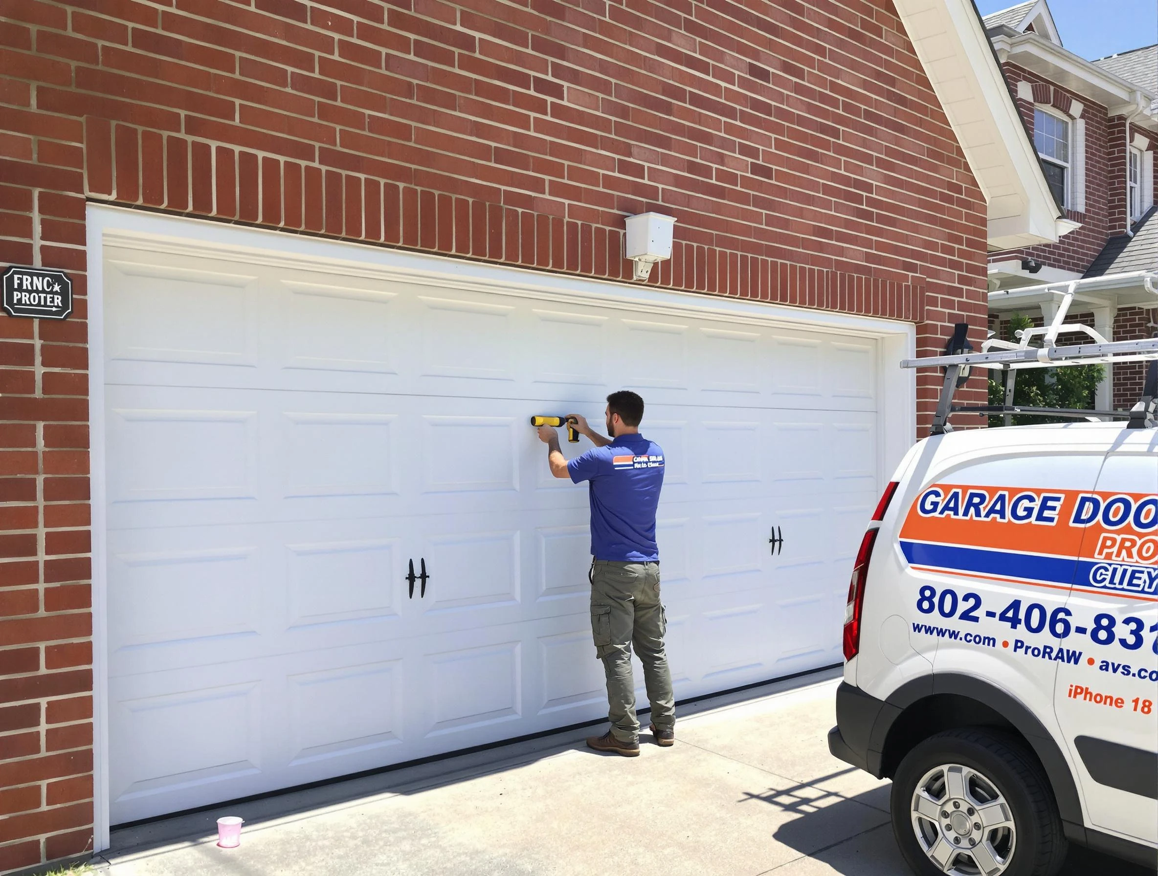 Local garage door repair service by Parker Garage Door Repair in Parker